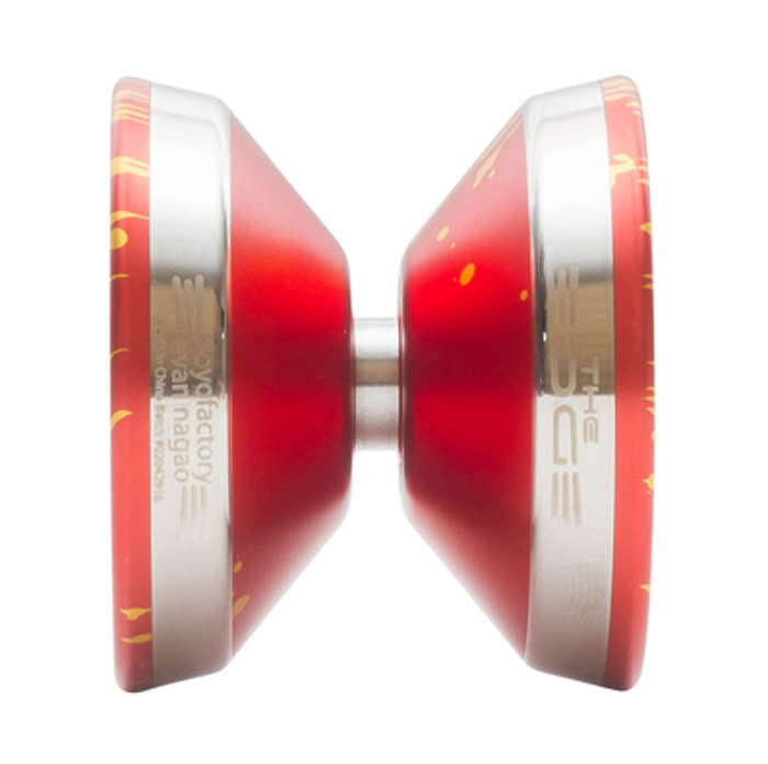 YoYoFactory Edge BI METAL Yo Yo - Professional Unresponsive Yo-Yo for Advanced Players - Perfect for Competitions & Trick Mastery