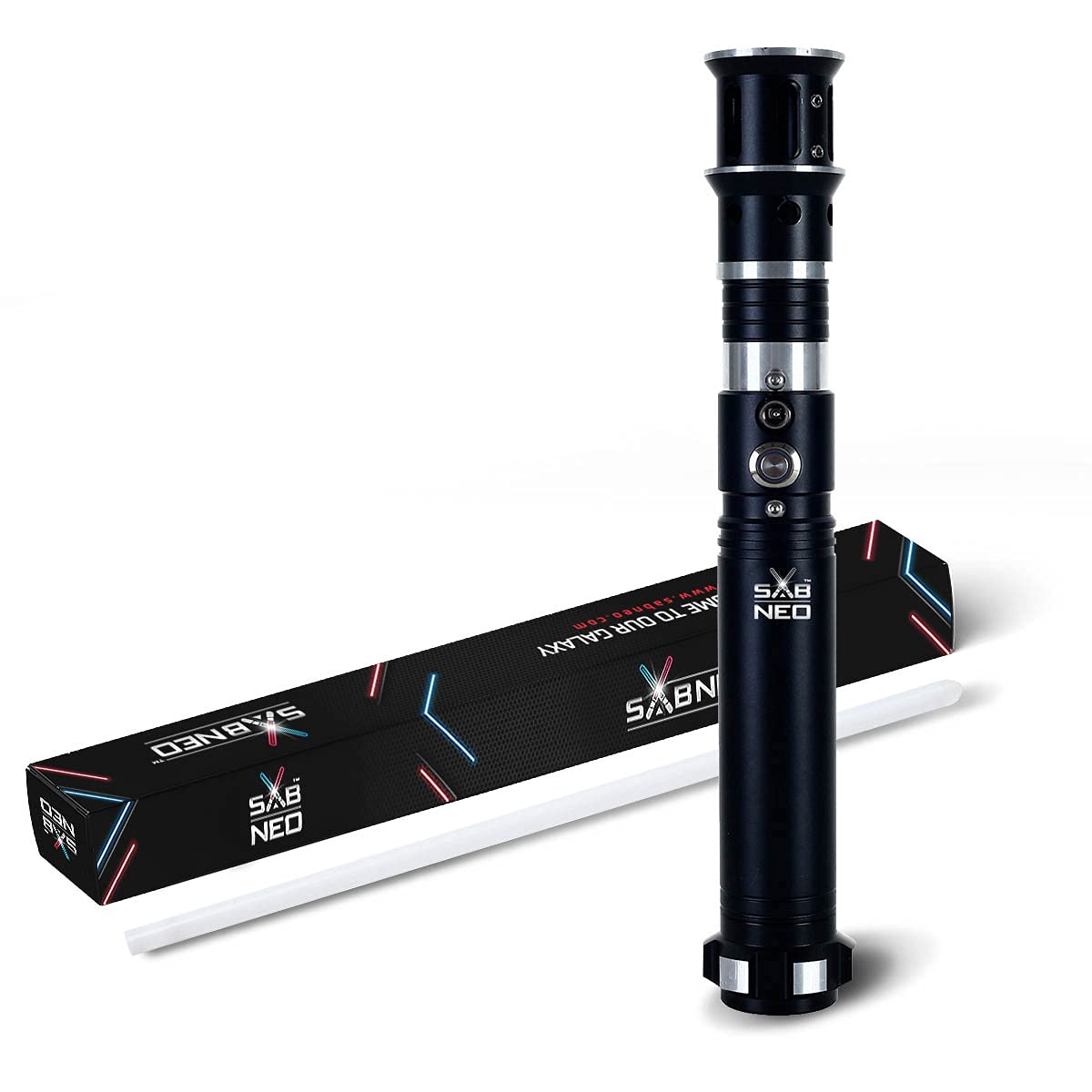 RGB Color Changing Light Saber V7 with Smooth Swing & 10 Sound Effects - Dueling Lightsaber for Cosplay, Star Wars Fans & Outdoor Battles
