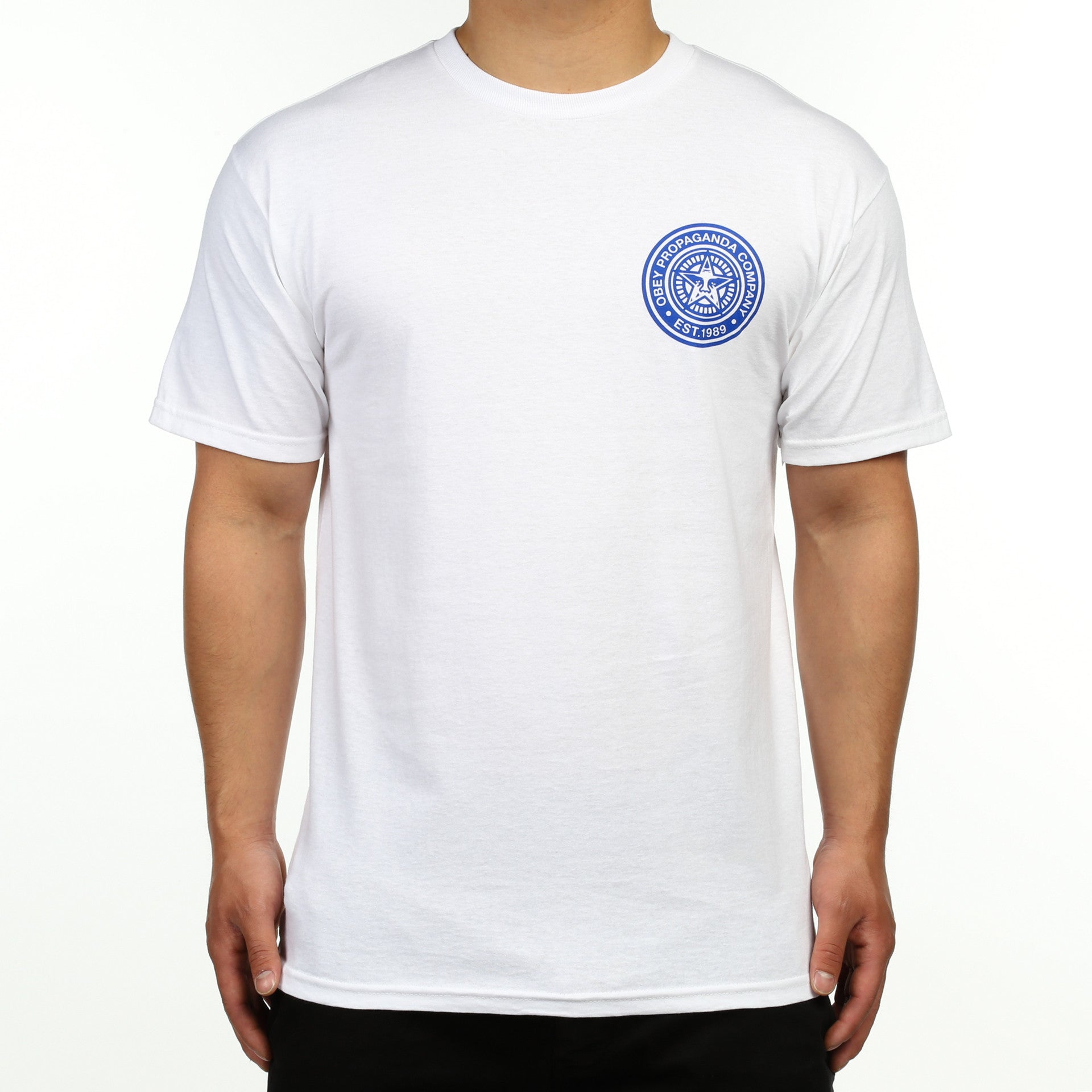 Obey Propaganda Graphic T-Shirt for Men & Women - White Cotton Tee - Streetwear Fashion for Casual Wear & Urban Style