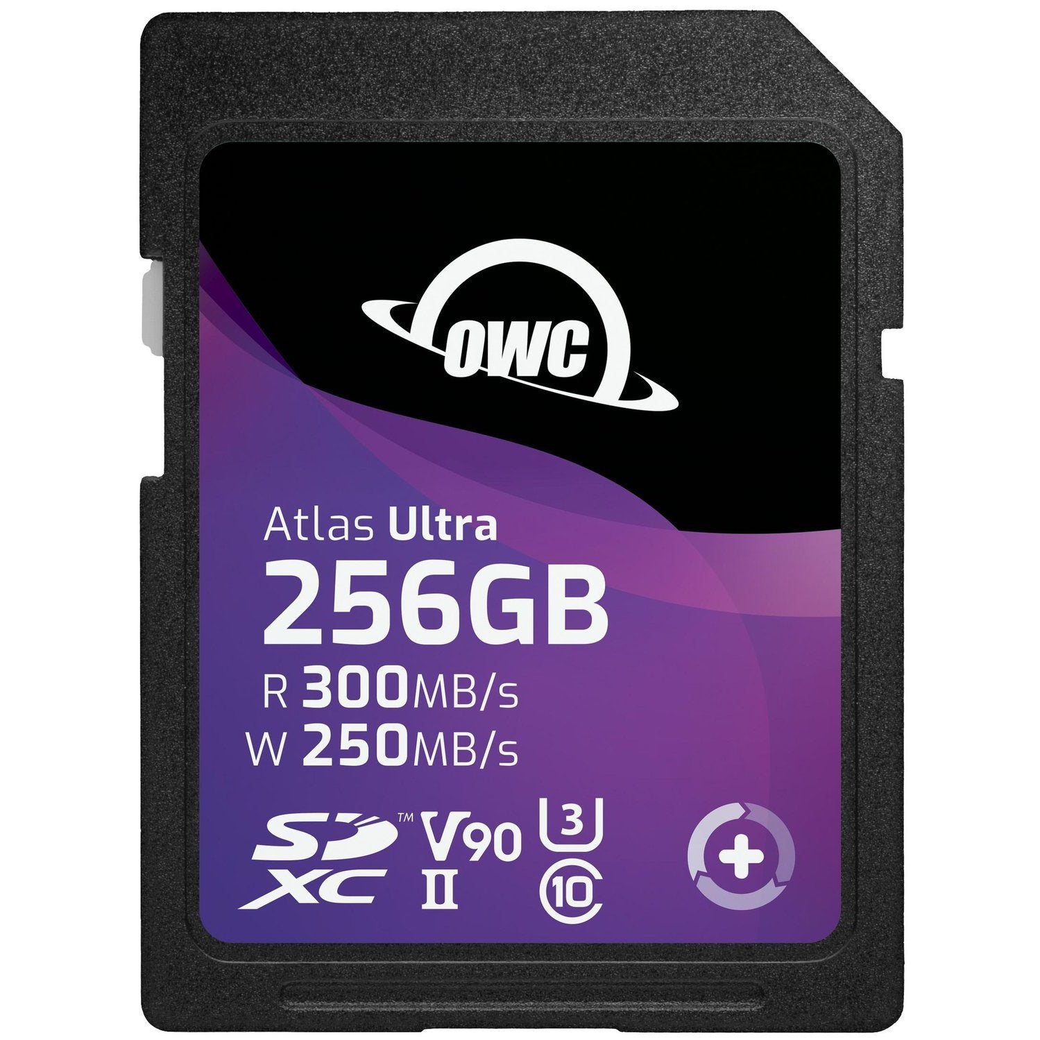 256GB OWC Atlas Ultra SDXC V90 UHS-II High-Speed Memory Card for 4K/8K Video, DSLR & Mirrorless Cameras - Professional Photography & Videography Accessory
