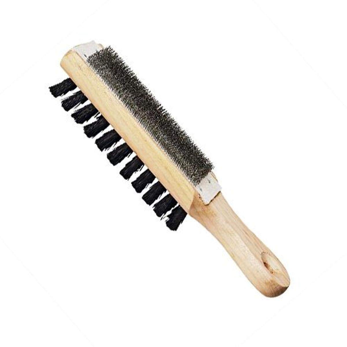 LUTZ File Card and File Brush Set - LU999 - Metal File Cleaner for Woodworking, Metalworking & DIY Projects - Perfect for Cleaning and Maintaining Files and Rasps