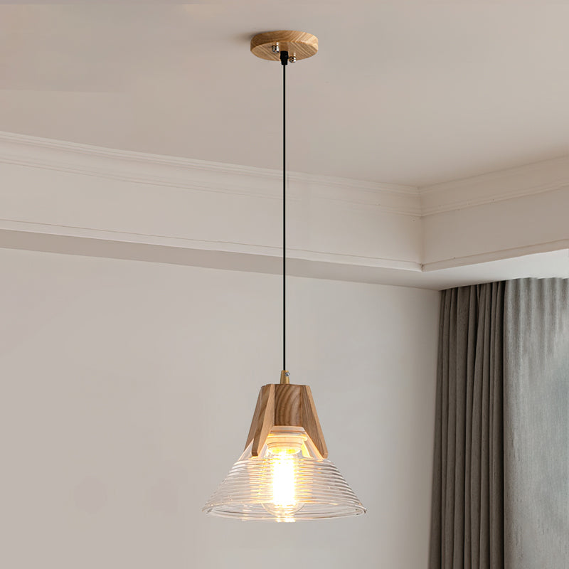 Modern Cone Island Pendant Light - Adjustable Hanging Chandelier for Kitchen Island, Dining Room & Bedroom Lighting - Industrial Farmhouse Decor