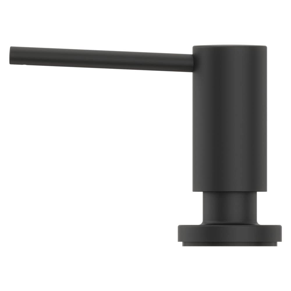 Pfister Modern Matte Black Kitchen Soap Dispenser KSD-MDRB - Touchless Automatic Soap Dispenser for Kitchen, Bathroom, and Office Sink
