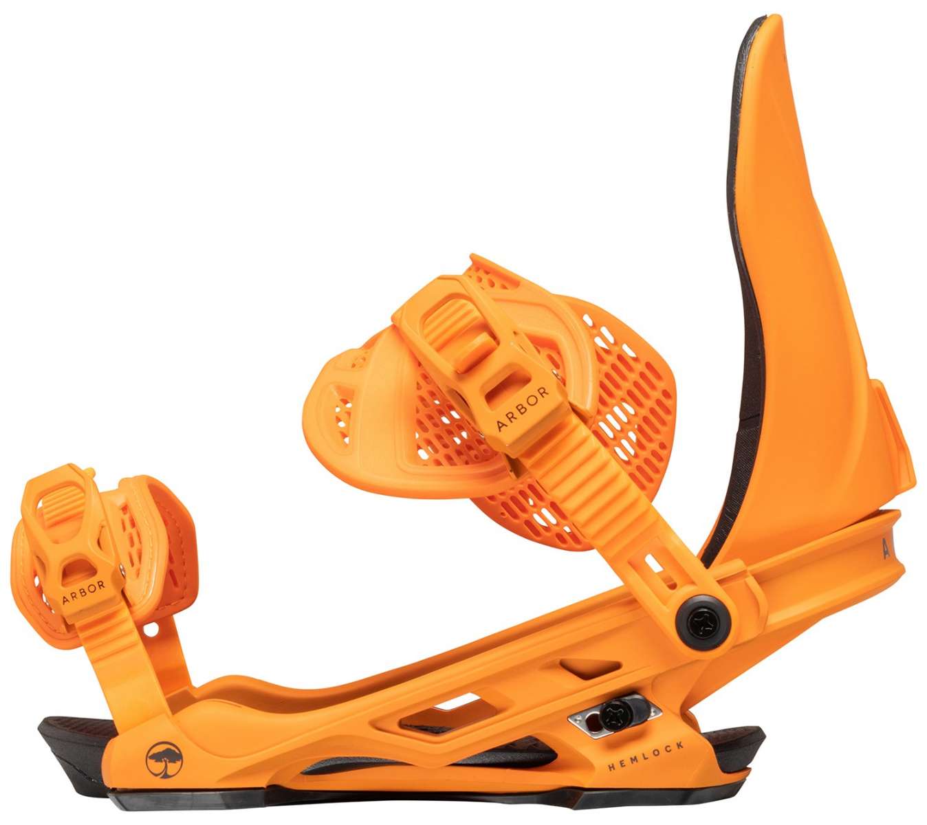 Arbor Hemlock Snowboard Bindings 2024 - Premium All-Mountain Snowboard Bindings for Men & Women - Perfect for Freeride, Powder & Backcountry Snowboarding
