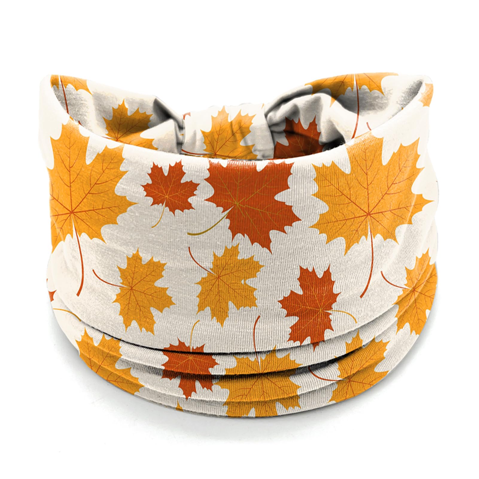 4Pcs Fall Headbands for Women - Thanksgiving Turkey Leaves Hair Bands, Autumn Hair Accessories with Maple Design | Perfect for Thanksgiving, Halloween, Autumn Parties & Seasonal Fashion
