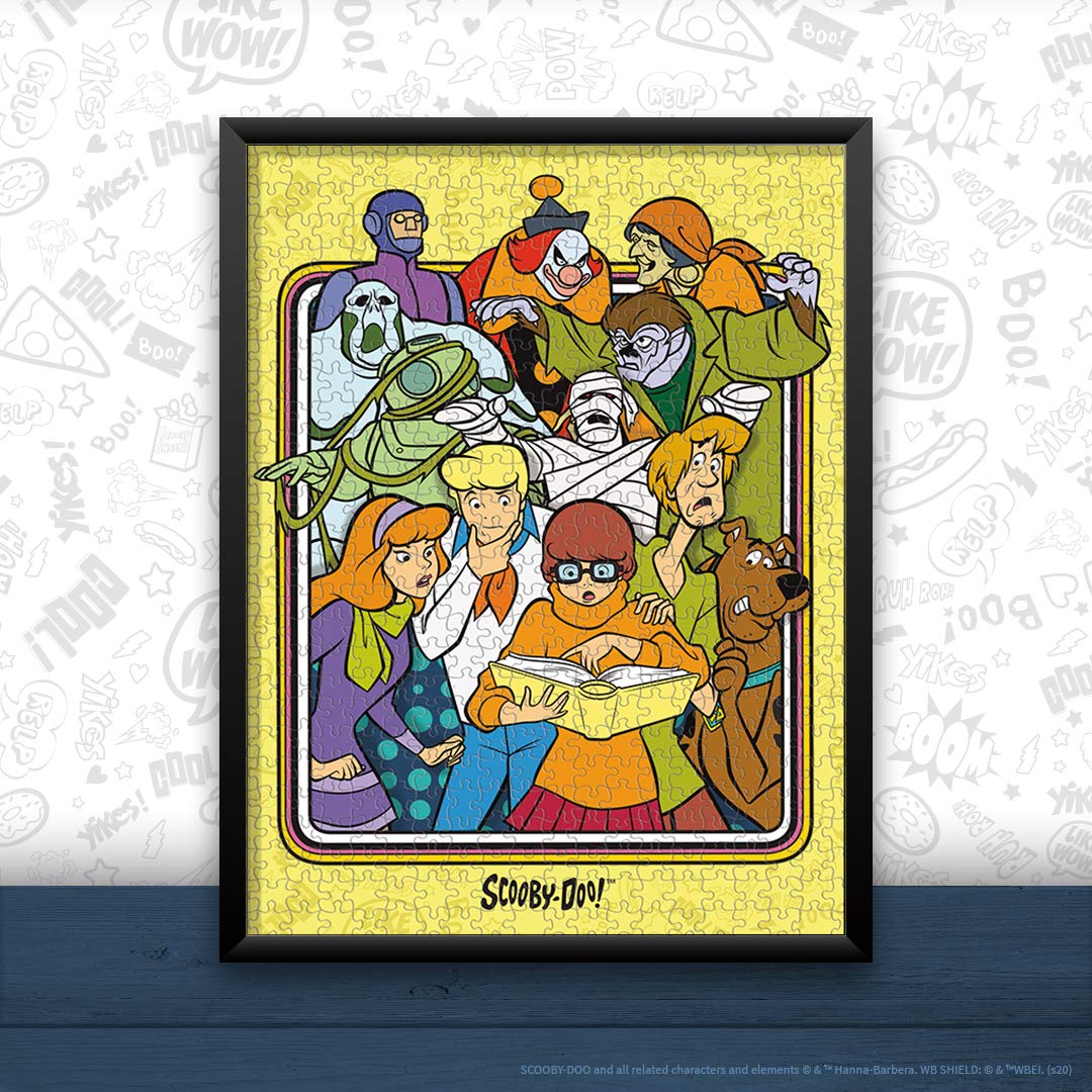Scooby Doo Those Meddling Kids 1000 Piece Jigsaw Puzzle - Fun Family Game Night Activity for Kids & Adults - Perfect for Home Decor, Gifts & Relaxation
