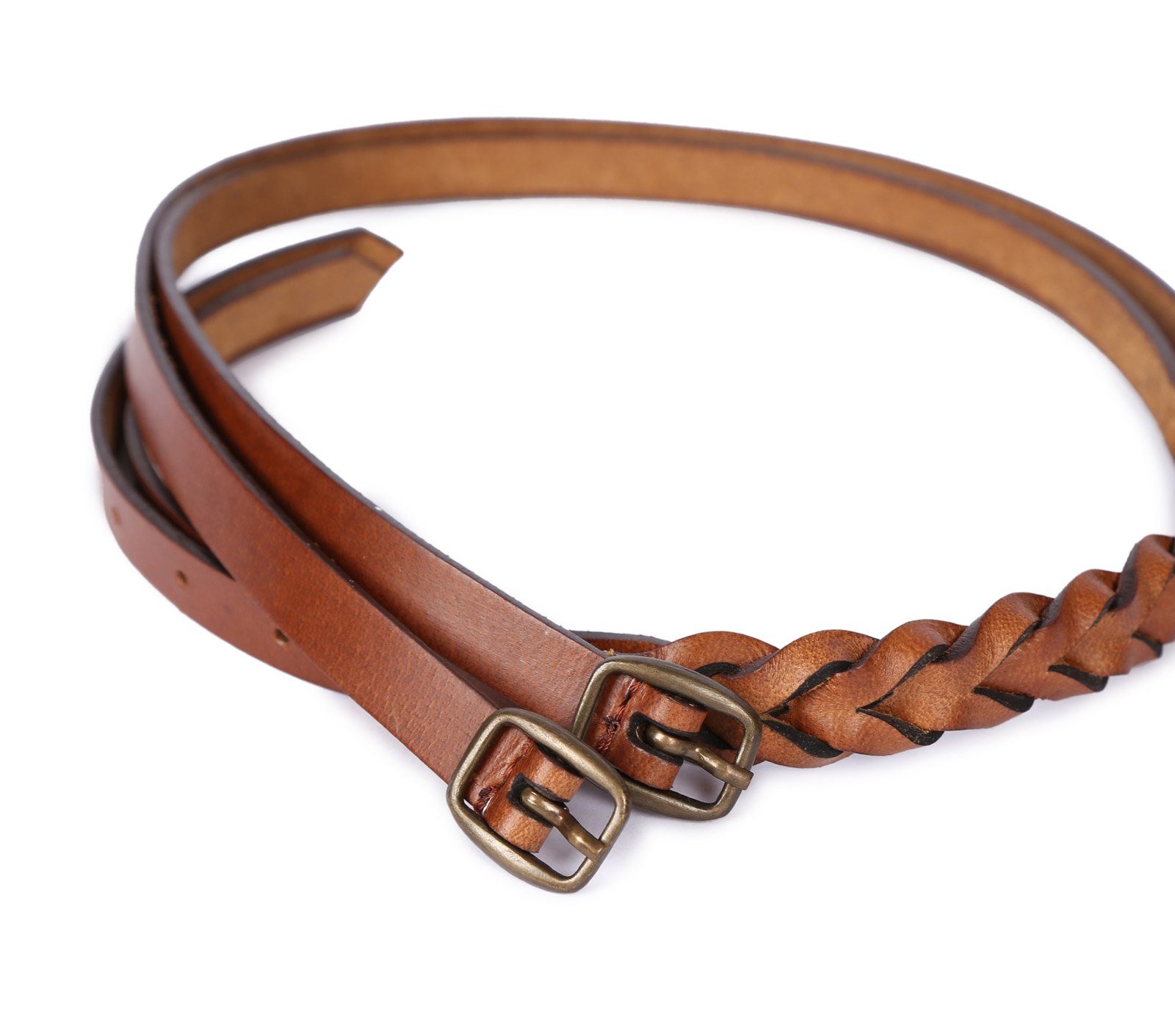 Twin Head Belt for Men & Women - Adjustable Waist Strap for Fashion & Utility | Perfect for Work, Travel & Outdoor Activities