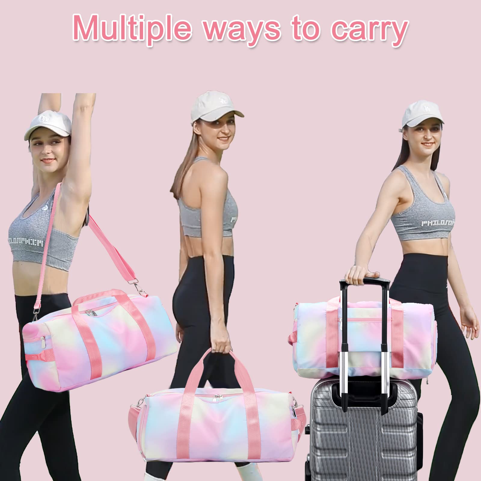 Large Duffle Bag for Women - 19.7