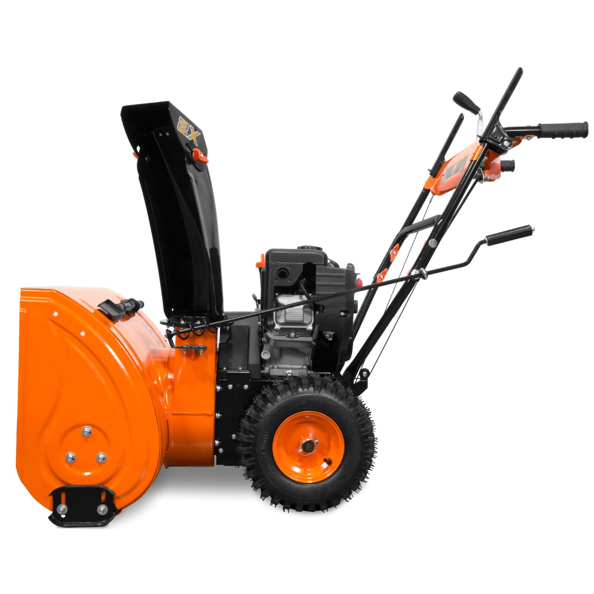 WEN SB24 24-Inch 212cc 2-Stage Self-Propelled Gas Snow Blower with Electric Start - Heavy Duty Snow Removal for Driveways, Sidewalks & Large Areas