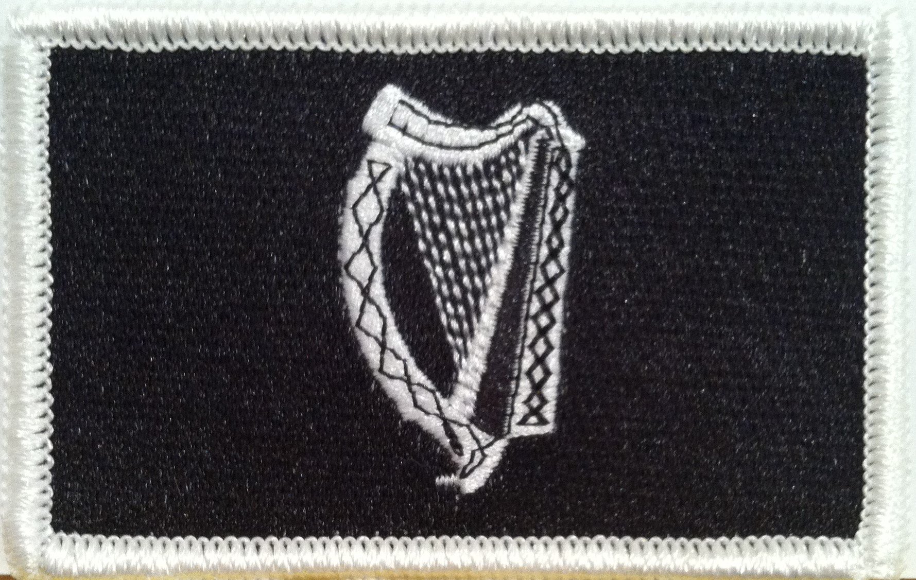 Irish Flag Tactical Military Iron On Patch - Embroidered Shoulder Emblem #6367 for Uniforms, Jackets & Backpacks | Perfect for Military, Police & Outdoor Enthusiasts