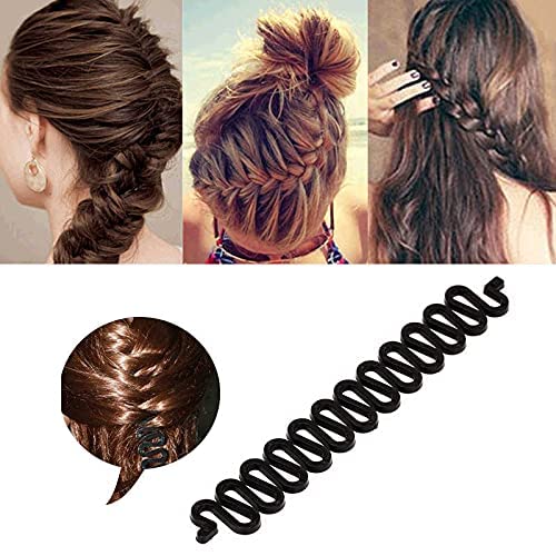 CHANDERKASH 6 Pack Women's Hair Twist Styling Clips - Hair Braiding Tools & Accessories for Ponytails, Buns & Updos - Perfect for Daily Use, Work & Special Occasions