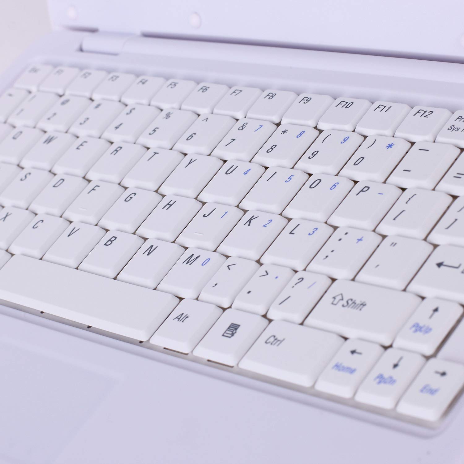10.1 Inch Portable Laptop - Bigmachine Quad Core Mini PC with 8GB RAM, Android 6.0, WiFi, Webcam | Lightweight Notebook for Netflix, YouTube, Web Browsing | Perfect for Travel, Work & Entertainment (White)