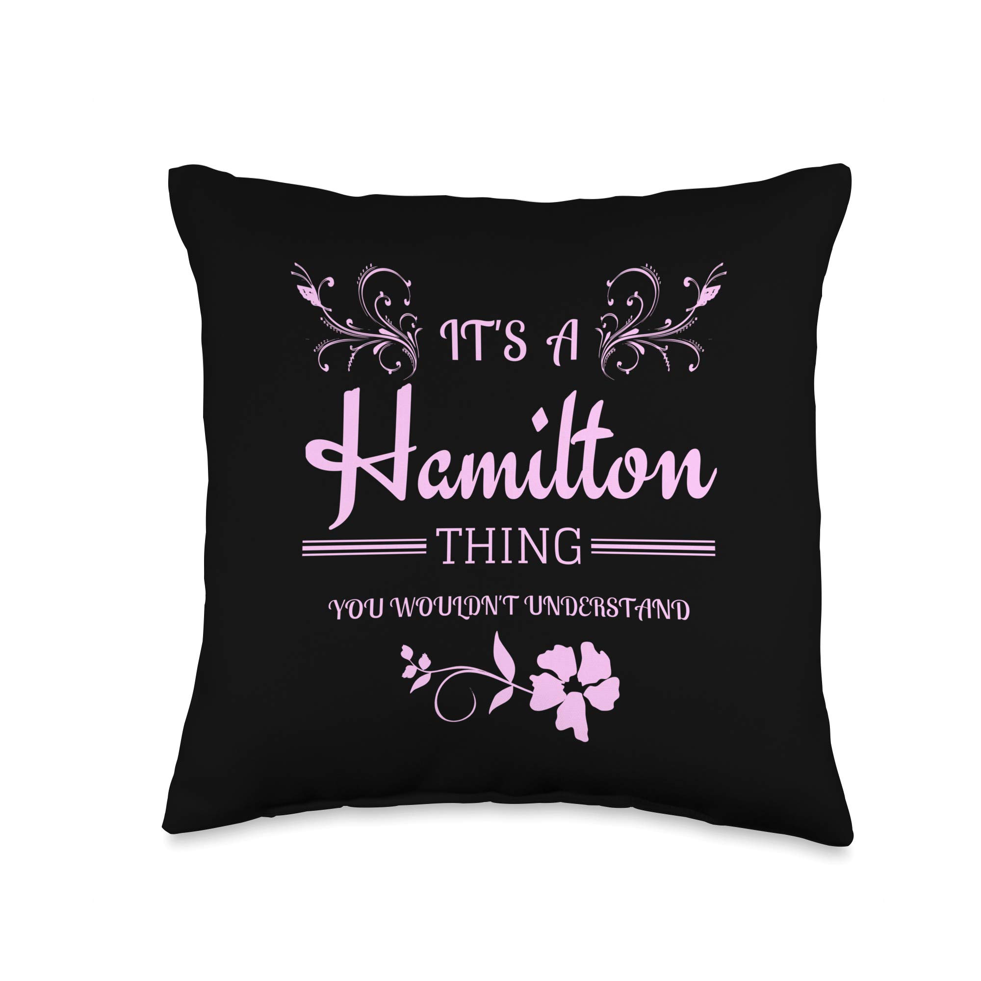 Hamilton Musical Merchandise & Gifts for Fans - 'It's a Hamilton Thing' Throw Pillow (16x16 Inches, Multicolor) - Perfect for Teen Girls & Women, Great for Bedroom Decor, Theater Lovers Gift, and Broadway Fan Accessories