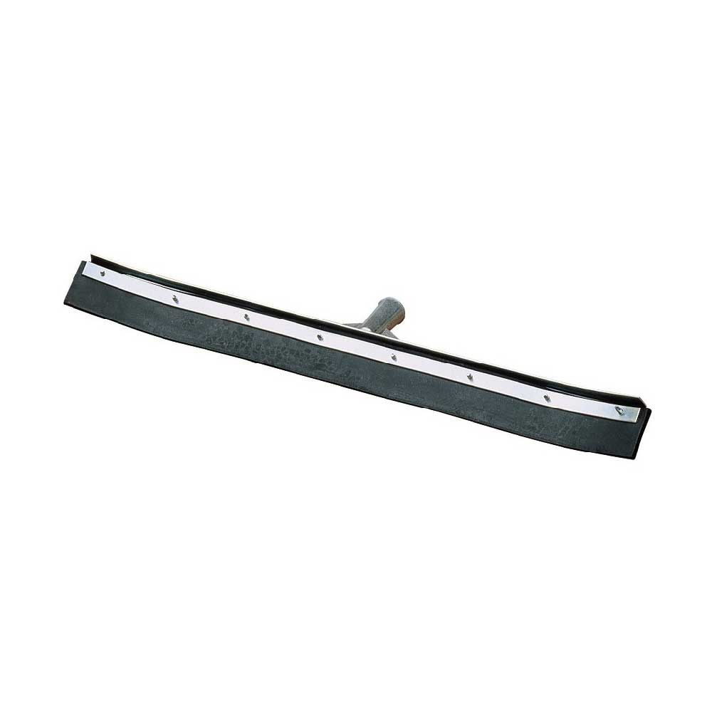 Carlisle 36324C00 Black 24-Inch Curved End Rubber Squeegee for Window Cleaning, Car Washing, and Floor Squeegeeing - Heavy Duty Commercial Grade Scraper Tool