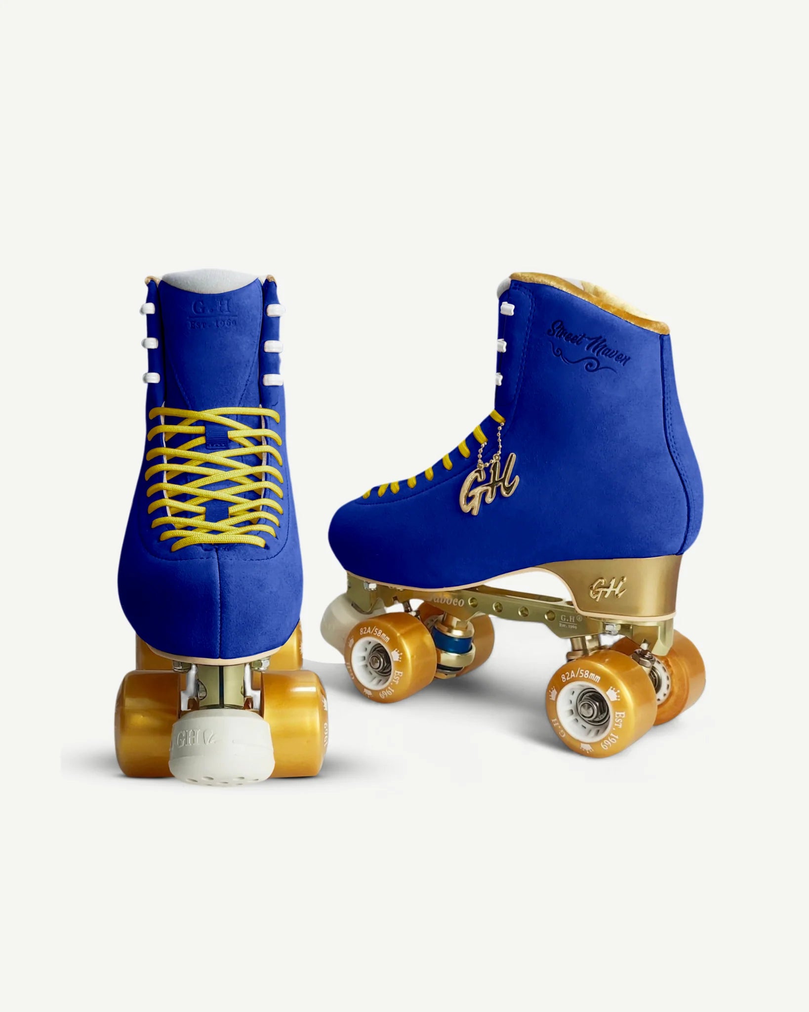 GH Street Maven Quad Roller Skates with/without Air Vents - Premium Outdoor & Indoor Skates for Adults, Street Skating, Fitness & Rink Fun