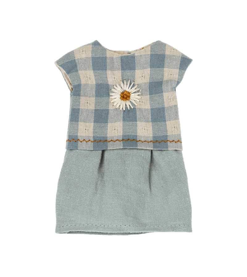 Maileg Daisy Dress for Teddy Bear - Adorable Outfit for Stuffed Animals & Dolls | Perfect for Tea Parties, Playtime & Collectible Displays