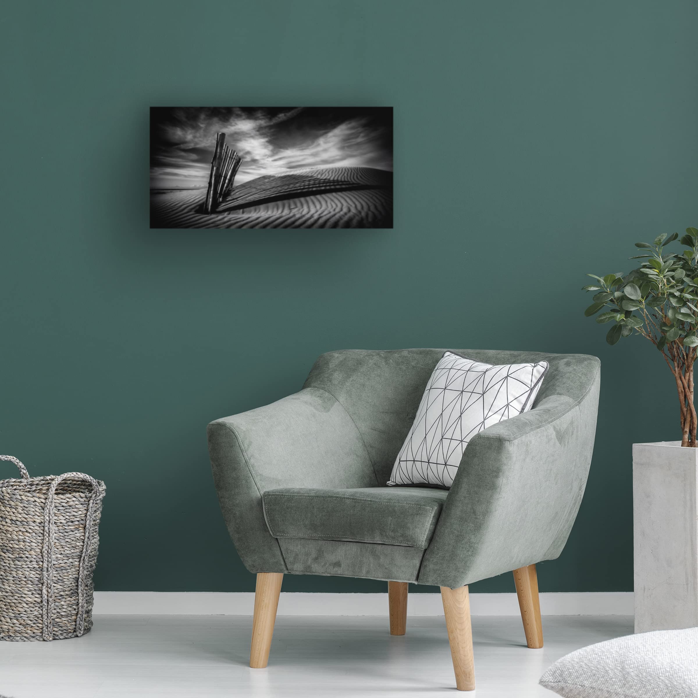 Trademark Fine Art 'Ecartelac' Canvas Wall Art by Stephane Pecqueux - Modern Abstract Painting for Living Room, Bedroom & Office Decor