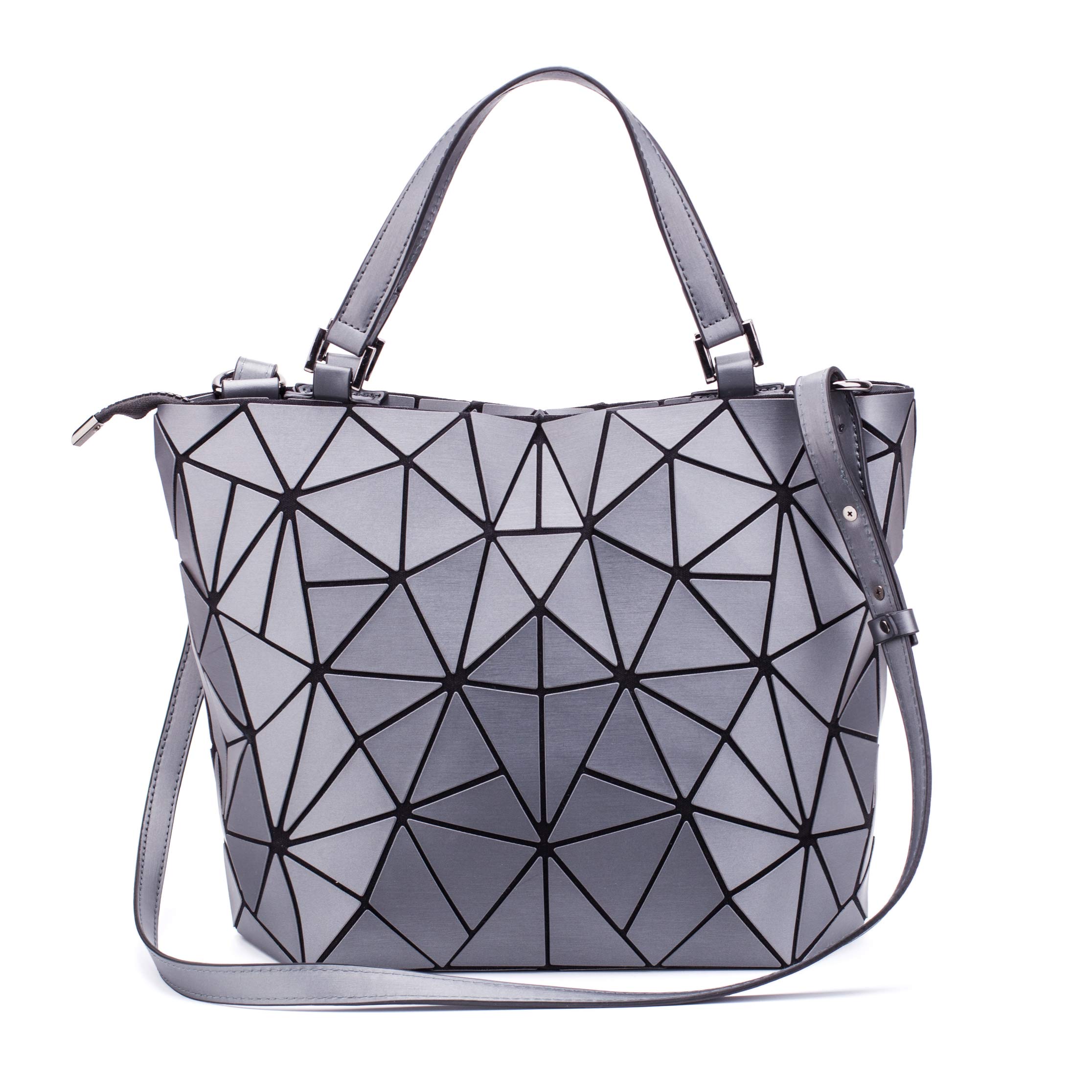 Holographic Reflective Geometric Shoulder Bag - Shiny Crossbody Purse & Tote for Women | Night Out, Party, Festival & Everyday Use