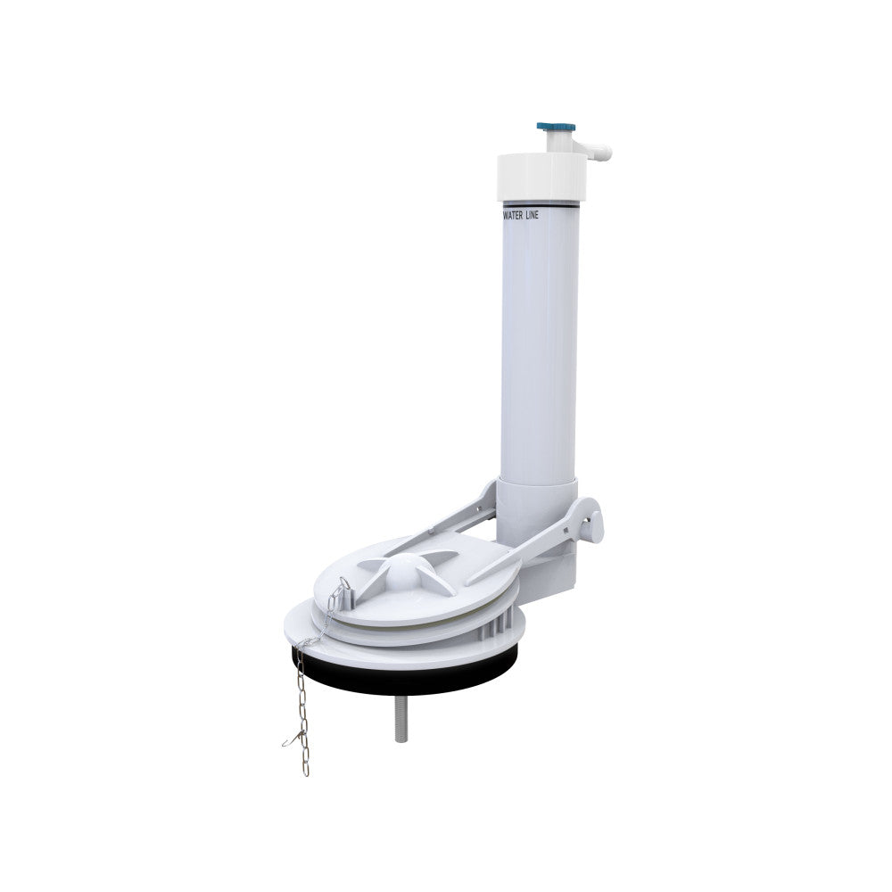 Virage Flush Valve - High-Quality Toilet Tank Repair Kit for Efficient Water Saving - Perfect for Home, Hotel, and Commercial Restroom Maintenance