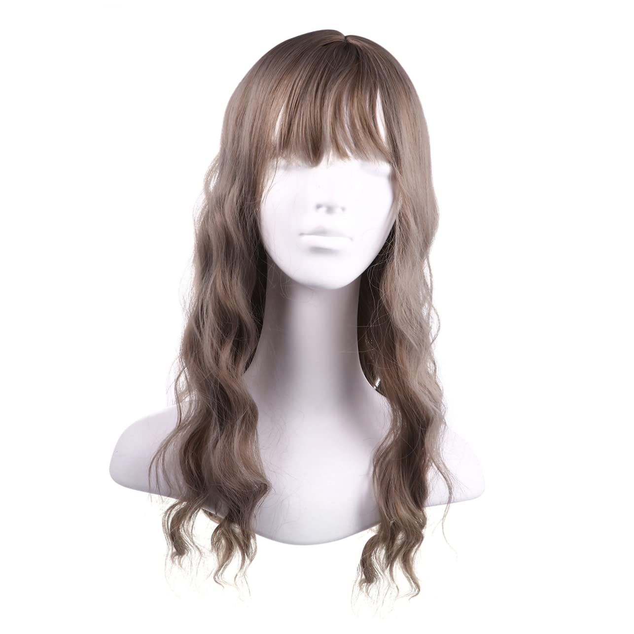Beavorty Long Curly Wavy Synthetic Heat Resistant Wig for Women - Natural Looking Fashion Wig for Weddings, Parties & Everyday Wear | Perfect for Cosplay, Costumes & Daily Styling