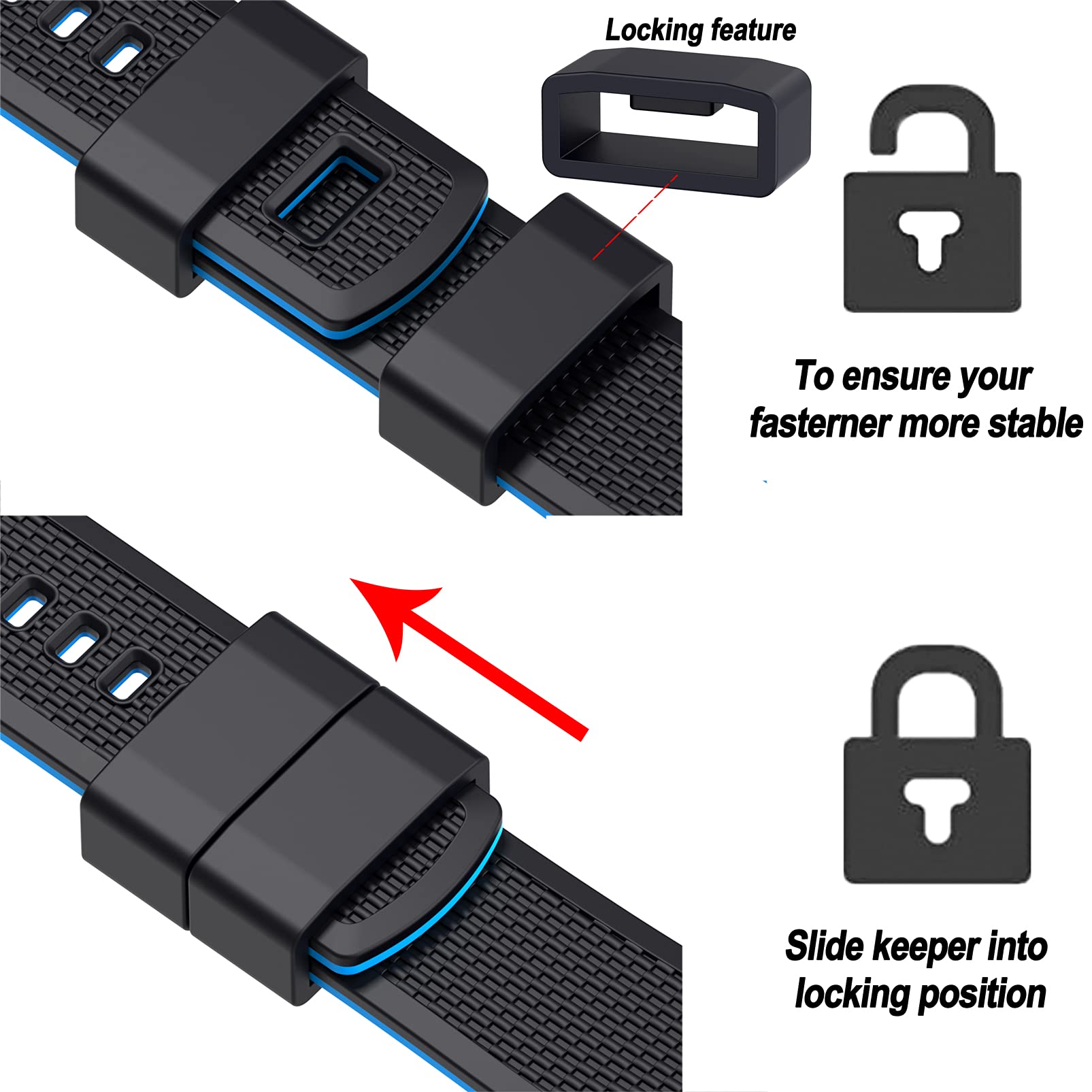 Hemsut Silicone Watch Bands - 18mm 20mm 22mm Quick Release Rubber Watch Strap for Men & Women - Soft Durable Replacement Band - 10 Color Options - Perfect for Sports, Fitness & Everyday Wear