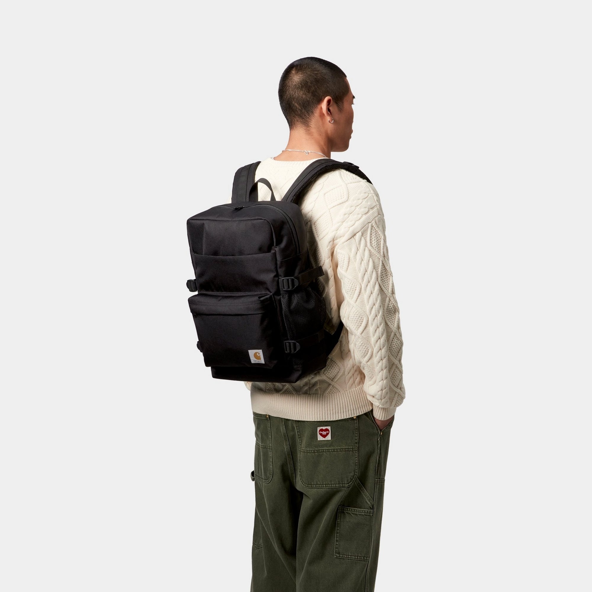 Jakob Backpack for Men & Women - Durable Waterproof Travel Backpack with USB Charging Port, Black - Perfect for Hiking, Commuting & College