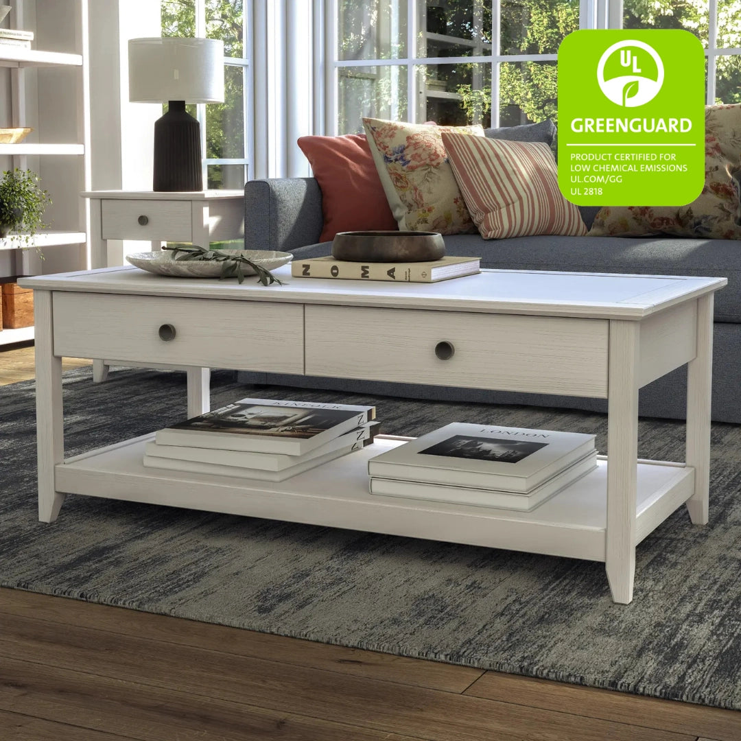 Modern Greenport Coffee Table - Stylish Living Room Furniture for Home Decor, Perfect for Small Spaces & Apartments