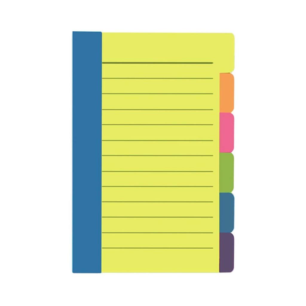Colorful Sticky Notes Set - 60 Neon Assorted Colors, Ruled Sticky Pads for Office, School & Home Organization - Perfect for Notes, Reminders & Kids' Notebooks (Multicolor, One Size)