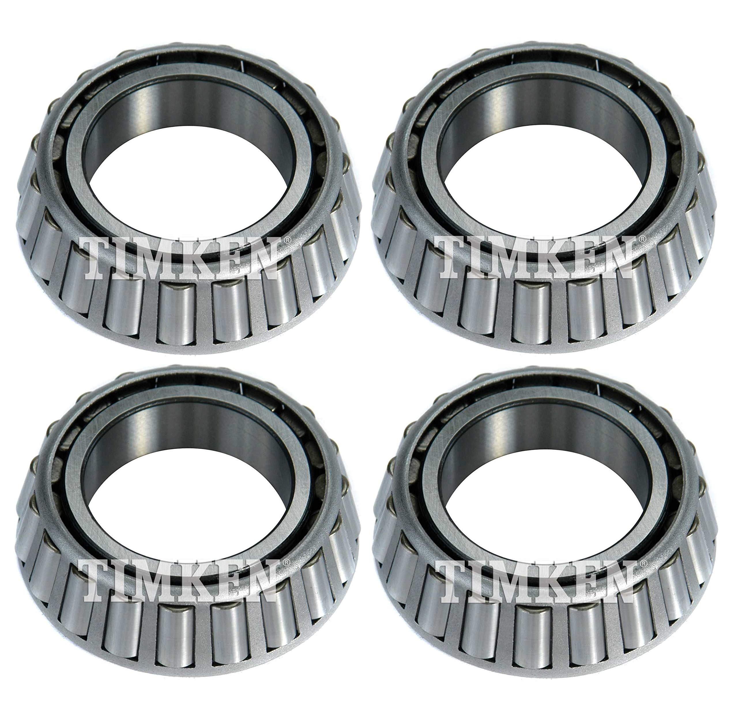 Timken Rear Inner & Outer Wheel Bearing Kit for Chevy Express & GMC Savana 3500 RWD 11.5 Inch - Durable Replacement for Smooth Rides & Heavy-Duty Hauling