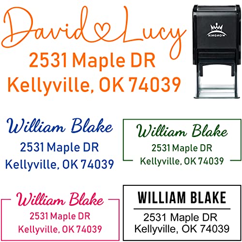 Self-inking Address Stamp