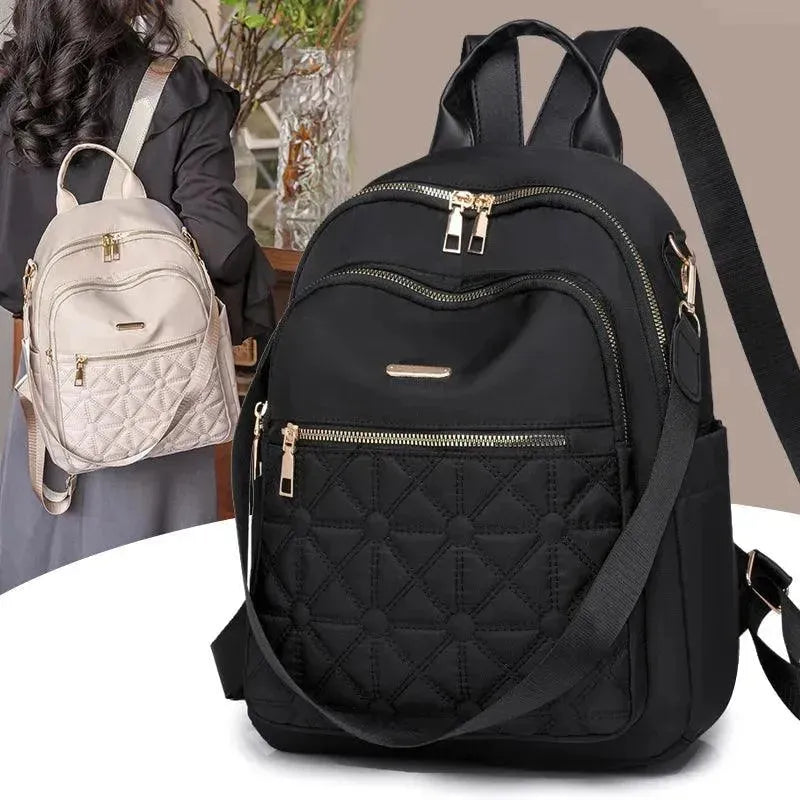 Minimalist Urban Style Student Backpack - Lightweight Laptop Backpack for College, Travel & Work - Waterproof School Bag with USB Charging Port