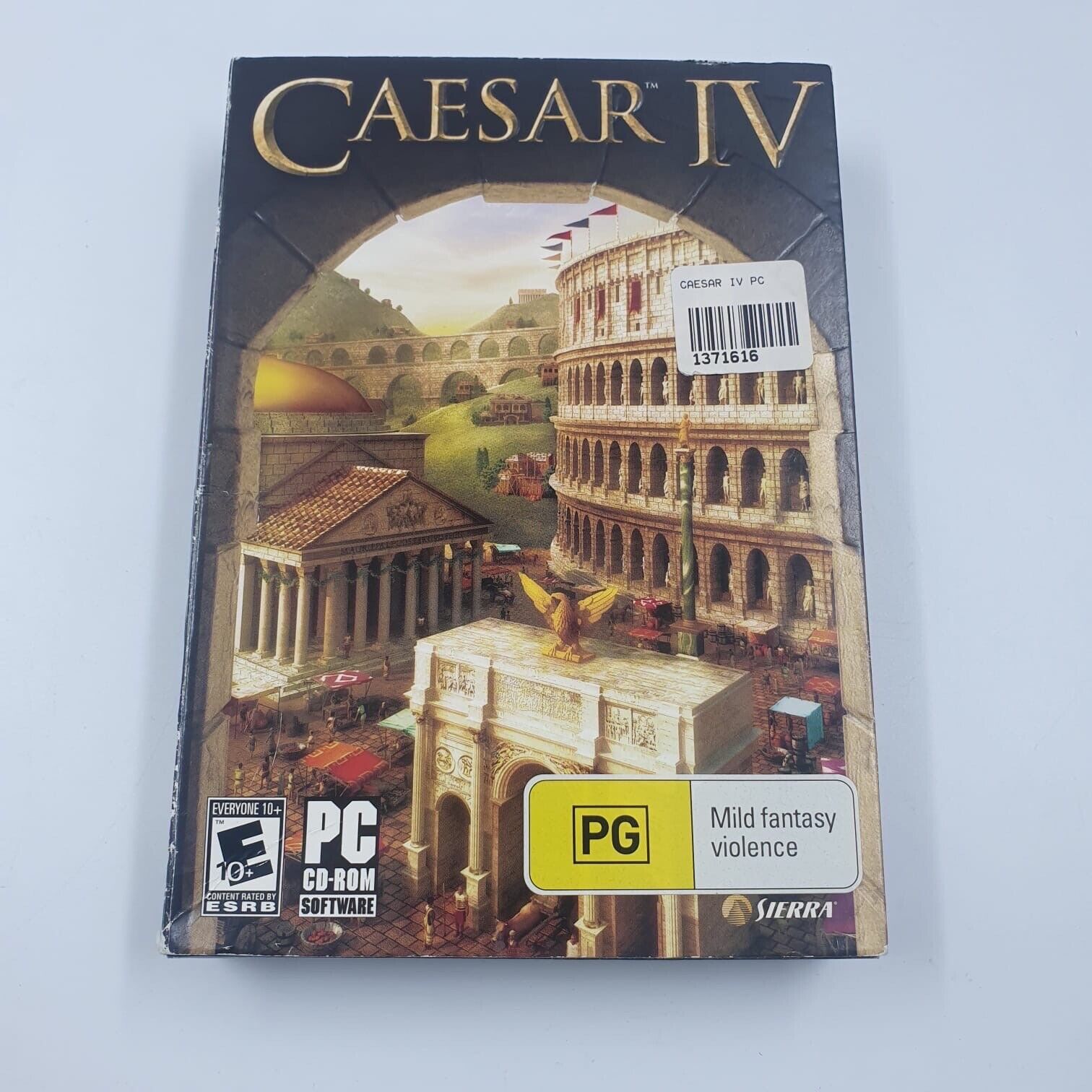 Caesar IV PC Game - Classic Strategy Simulation Game for Windows - Perfect for History Buffs & Strategy Gamers