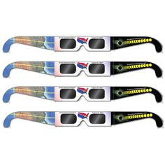 Eclipse Viewing Glasses - CE & ISO Certified Safe Solar Shades for 2024 Solar Eclipse - Perfect for Astronomy Enthusiasts & Outdoor Events
