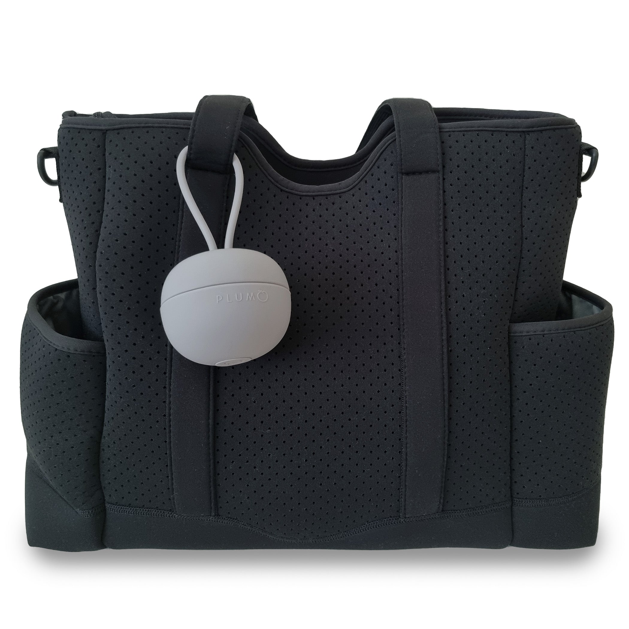 PLUM Soother Pod - Grey Baby Pacifier for Newborns & Infants | Soft, BPA-Free Silicone | Perfect for Soothing, Travel & Sleep