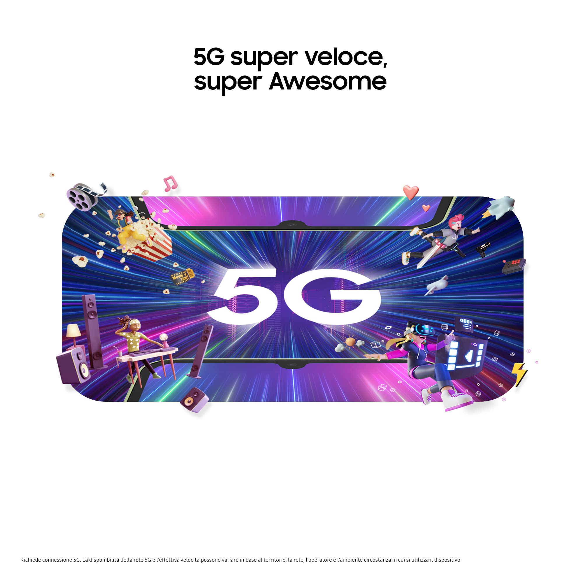 Samsung Galaxy A34 5G Unlocked Smartphone - 128GB Storage, Lime Green (Renewed) | Fast 5G Connectivity, Long Battery Life | Perfect for Streaming, Gaming & Work on the Go