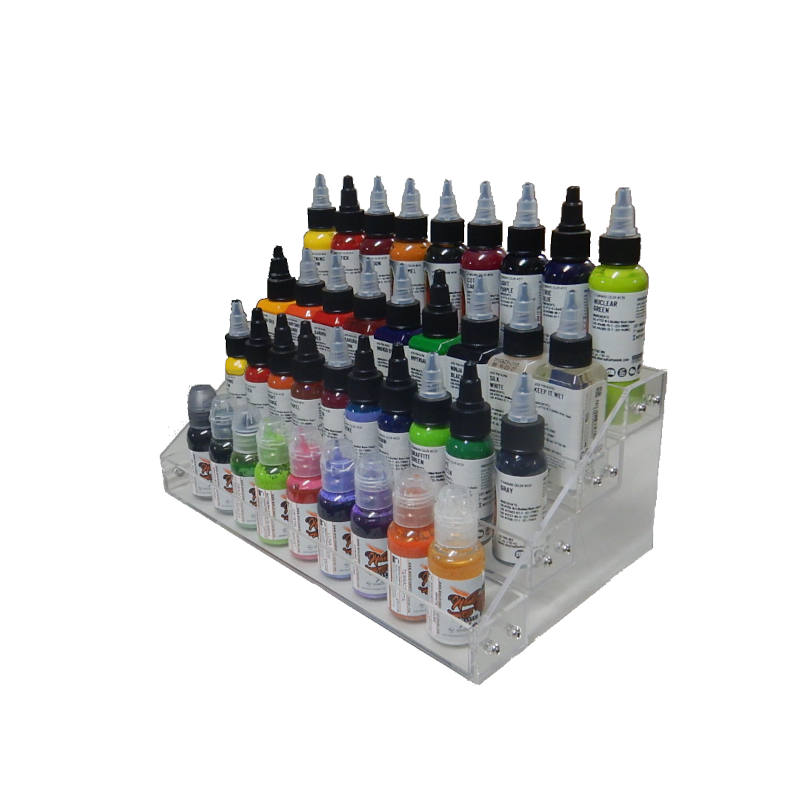 Emalla 40 Bottle Ink Display Stand - Premium Ink Bottle Organizer for Calligraphy, Fountain Pens & Art Supplies - Perfect for Artists, Crafters & Stationery Shops