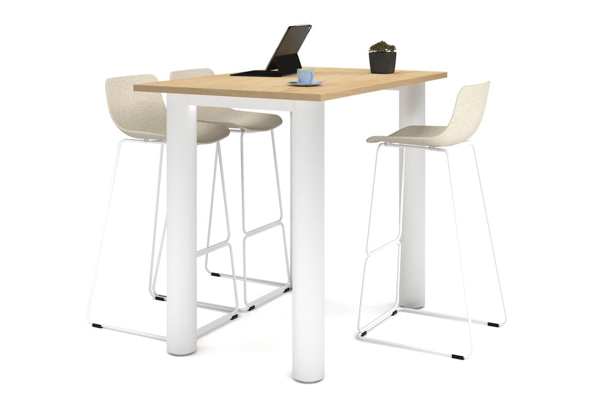 Quadro Cylinder Legs Counter Table - 47.2
