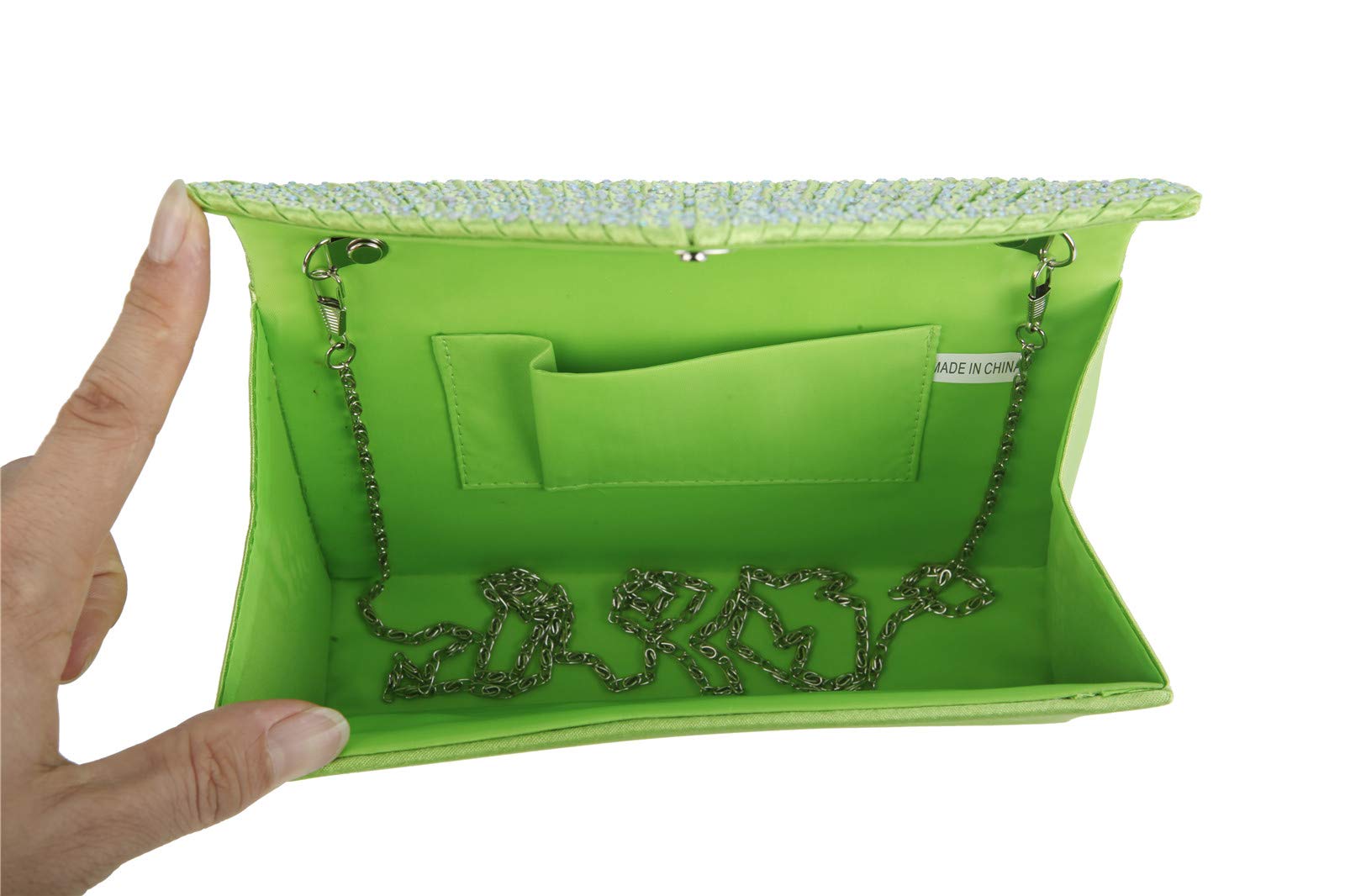 Elegant Women's Envelope Evening Clutch Purse - Crossbody Shoulder Bag for Wedding, Party & Special Occasions | Perfect for Date Nights, Formal Events & Gift Giving