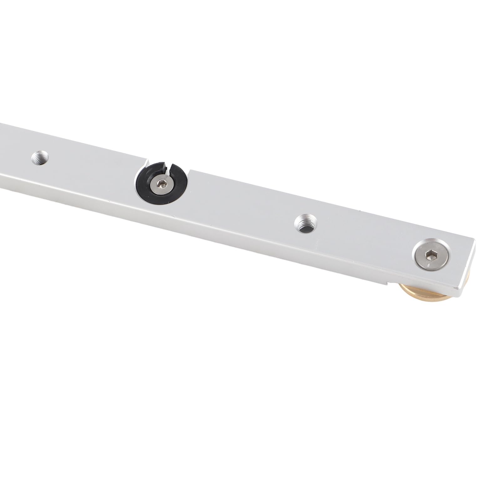 High Strength Aluminum Alloy Miter Bar Slider - 450mm Table Saw Miter Gauge Rod for Woodworking | Precision Jig & Fixture Tool for Building Custom Jigs | Perfect for DIY Projects, Cabinet Making, and Furniture Construction