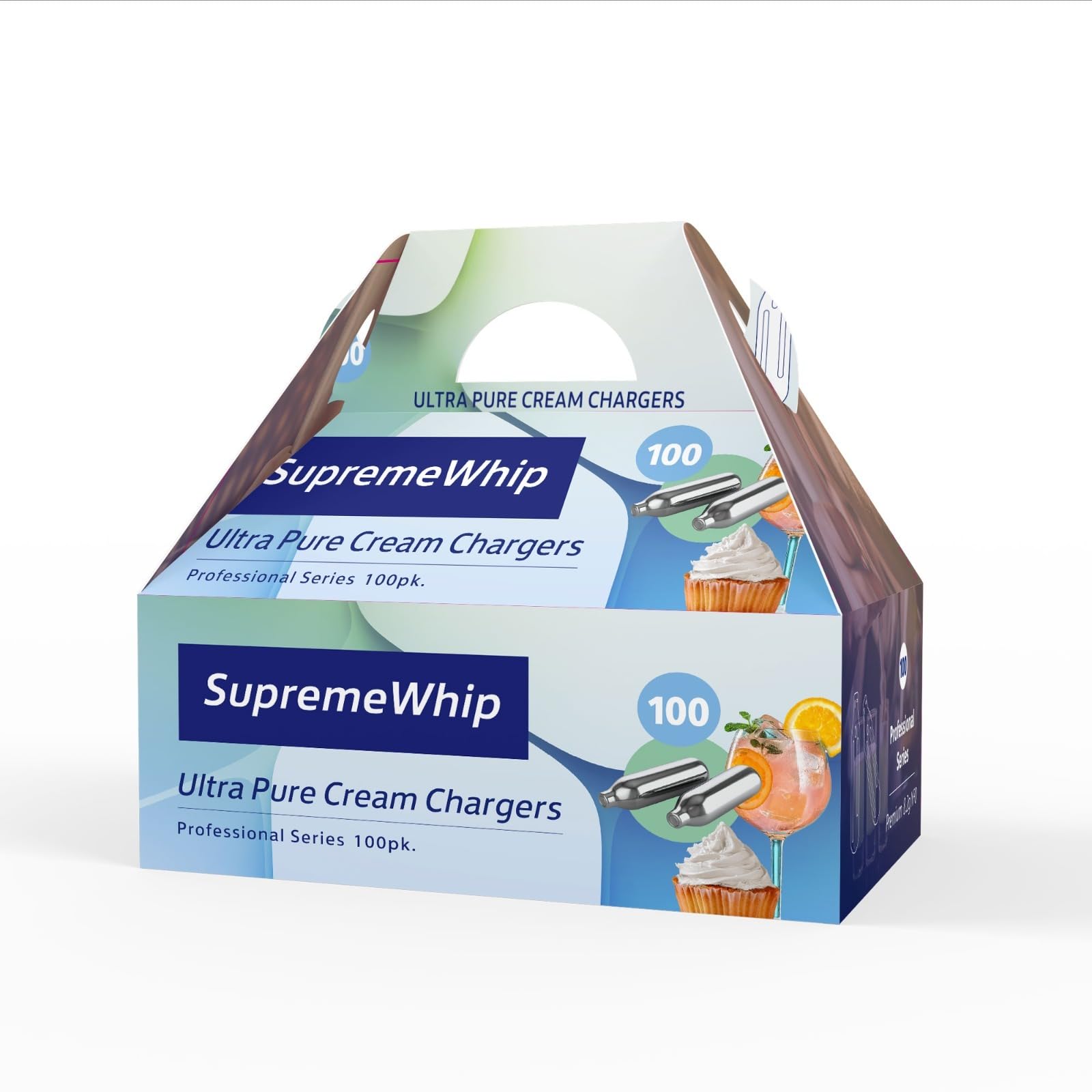 Premium 8.2g Whipped Cream Chargers (600 Pack) - 100 Cartridges x 6 Boxes, Pure Culinary N2O Gas for Professional & Home Use - Compatible with All Standard Whipped Cream Dispensers - Perfect for Coffee Shops, Bakeries, Desserts & Cocktail Making