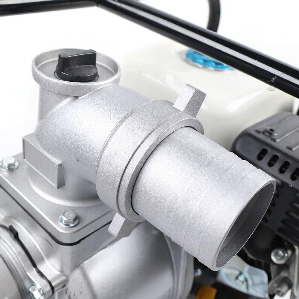 **210CC 4-Stroke 7.5HP Gasoline Water Pump - 3 Inch High Pressure Petrol Pump for Irrigation, Pool, Landscaping & Gardening | Portable Water Transfer for Farms, Construction & Emergency Use**
