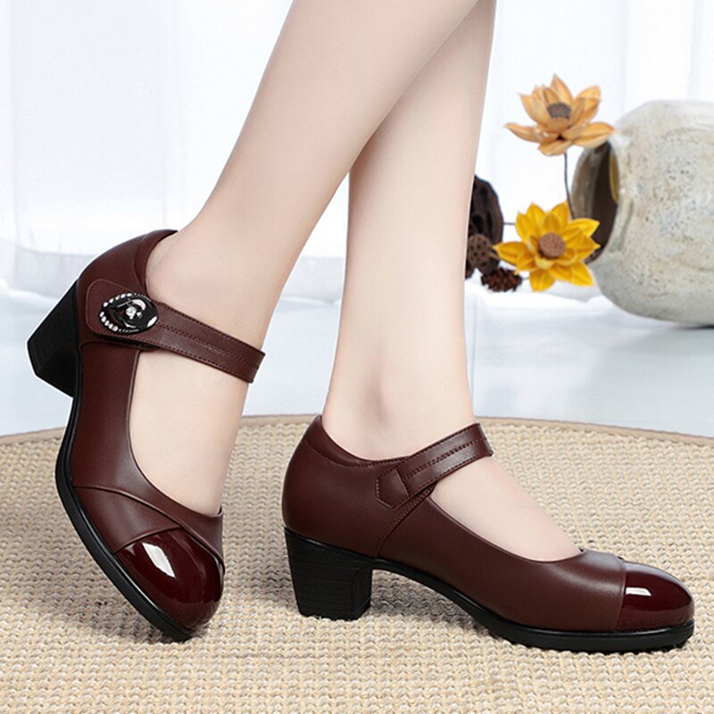 Women's Crystal Embellished Medium Heel Pumps - Elegant Dress Shoes for Parties, Weddings & Evening Events