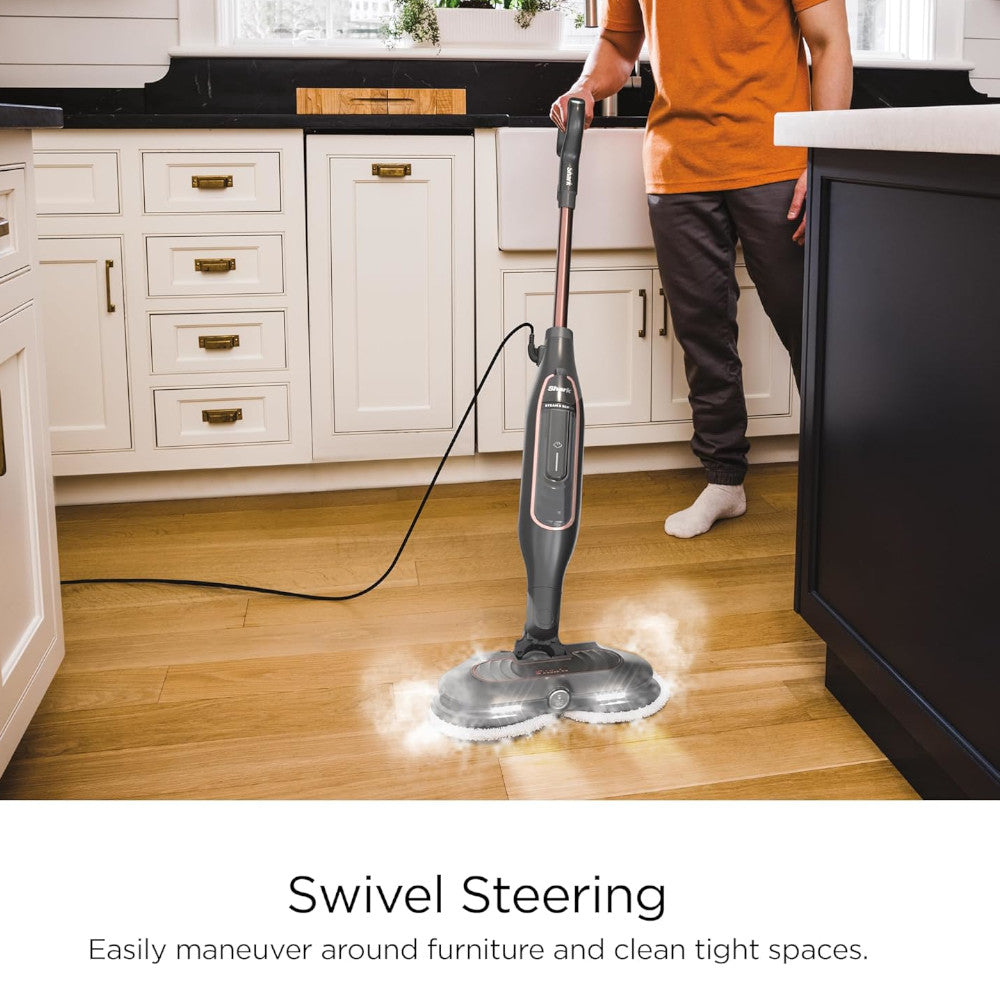 SHARK S7201 All-in-One Hard Floor Steam Mop with Steam Blaster Technology | Steam & Scrub for Deep Cleaning | Factory Serviced with 90-Day Warranty | Perfect for Tile, Wood & Laminate Floors