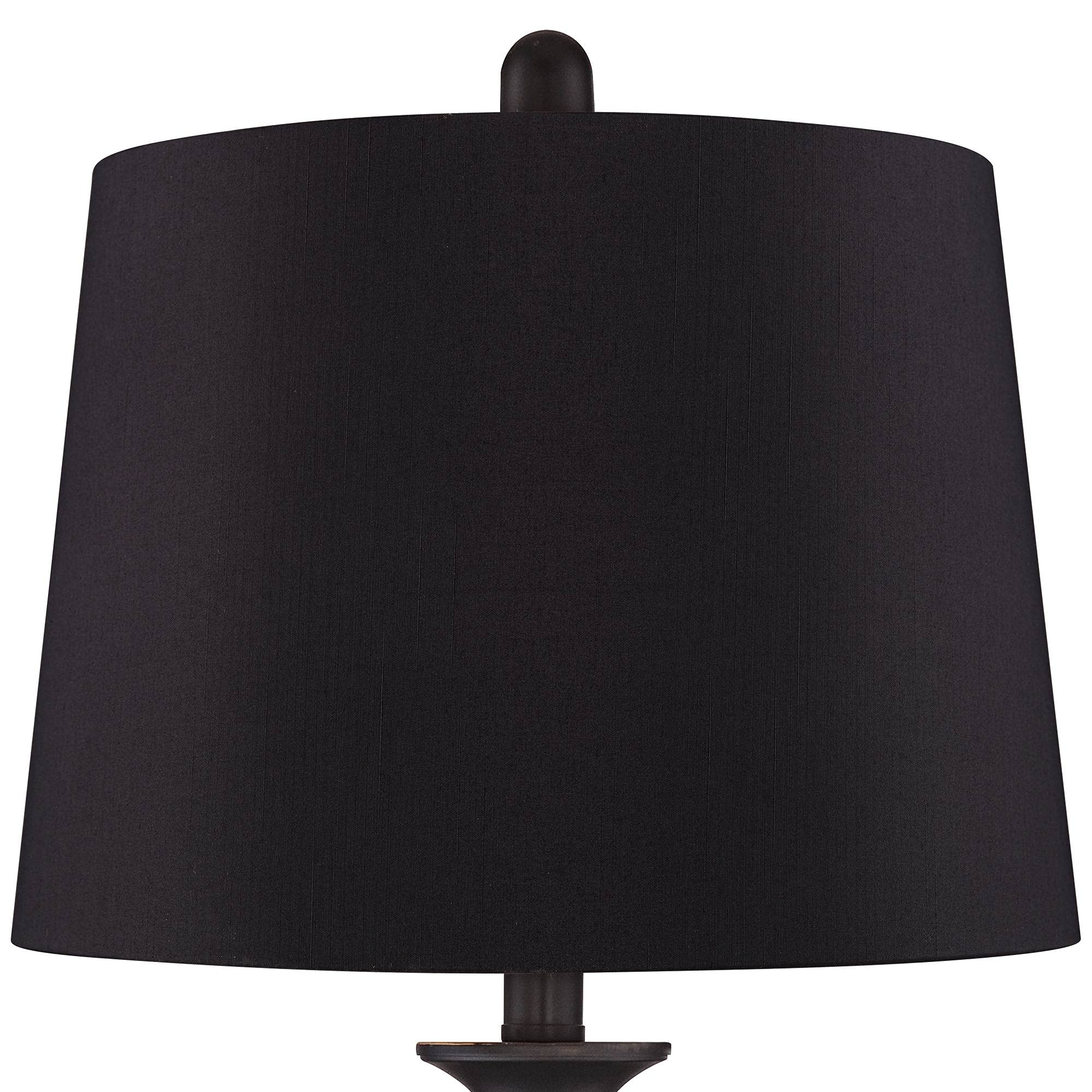 Regency Hill Ben Rustic Farmhouse Table Lamps Set of 2 - 25