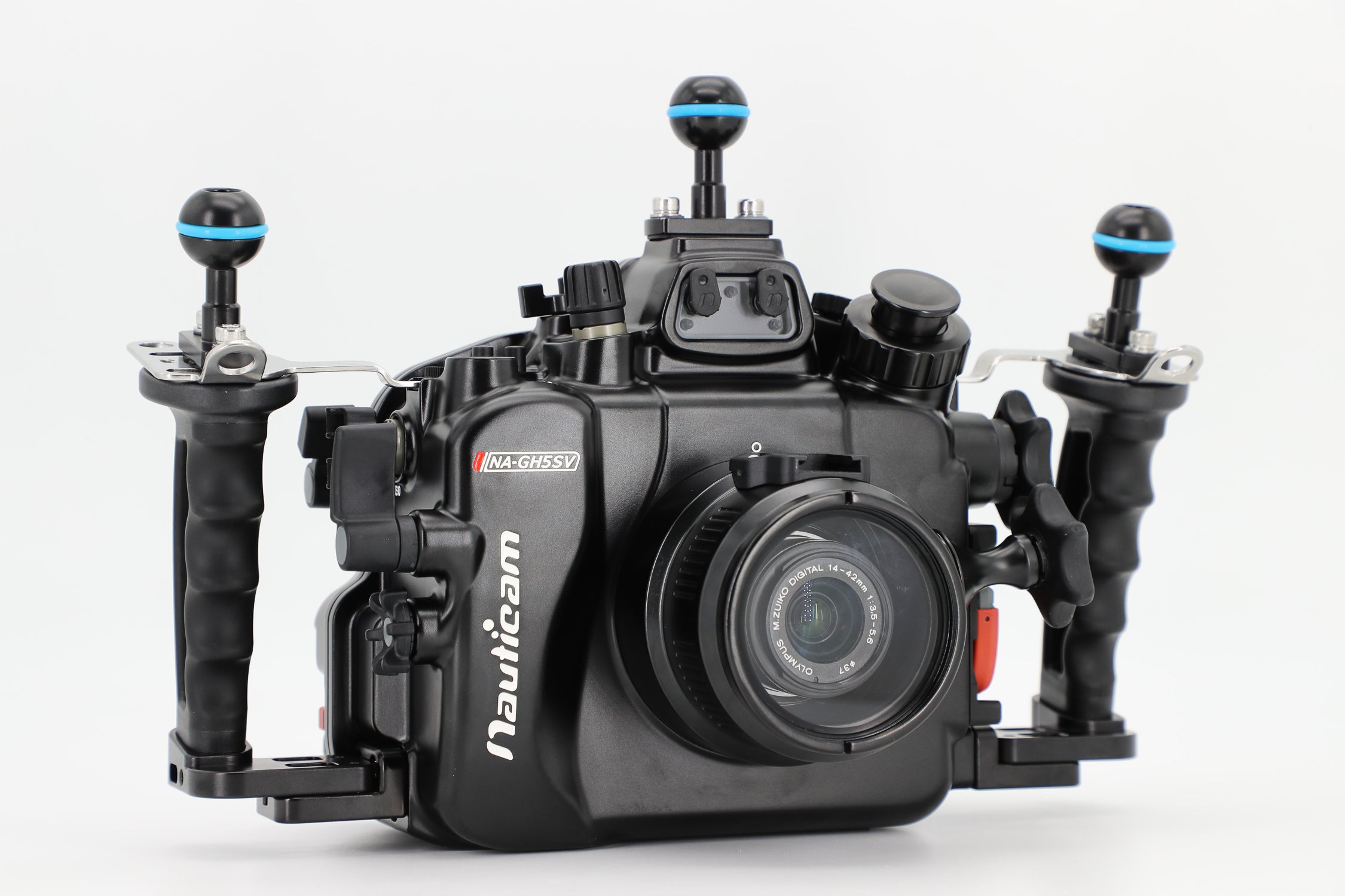 Waterproof Underwater Housing for Panasonic Lumix GH5/GH5S/GH5II Cameras - HDMI 2.0 Support - Ideal for Scuba Diving, Snorkeling & Underwater Photography