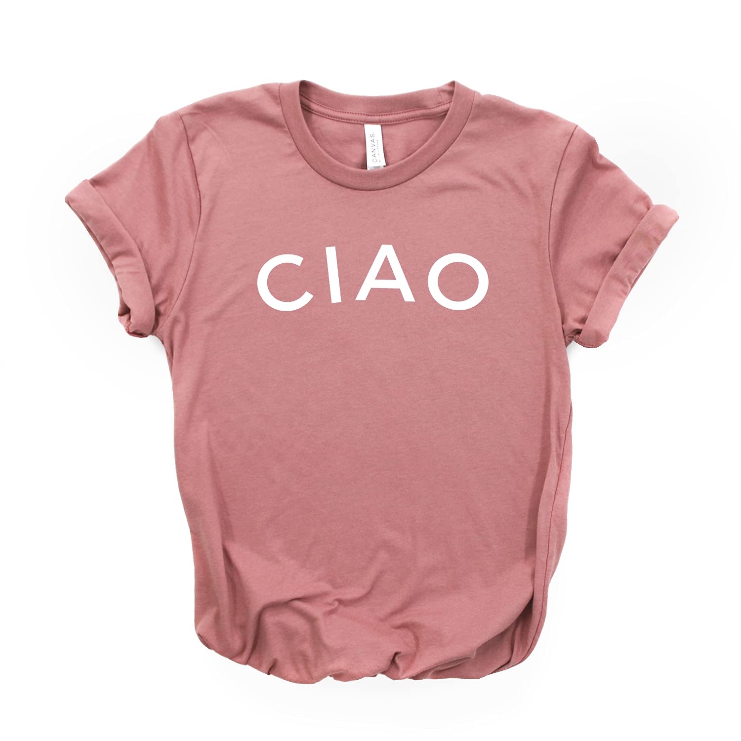 Ciao Shirt - Italian Graphic Tee - Rome Italy Unisex T-Shirt - Softstyle Comfort Fit - Perfect for Travel, Gifts & Casual Wear
