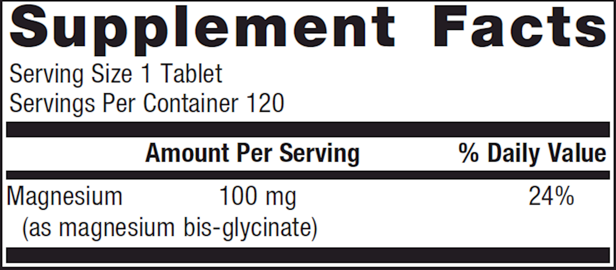 Meta Mag Glyc 120 Tablets - Magnesium Glycinate Supplement for Stress Relief & Sleep Support - Perfect for Nighttime Relaxation & Muscle Recovery
