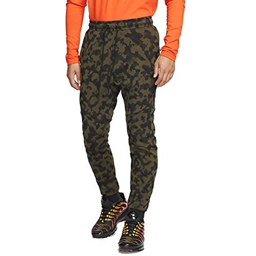 Nike Tech Fleece Men's Printed Joggers Pants - Lightweight, Comfortable & Stylish for Running, Gym Workouts & Casual Wear
