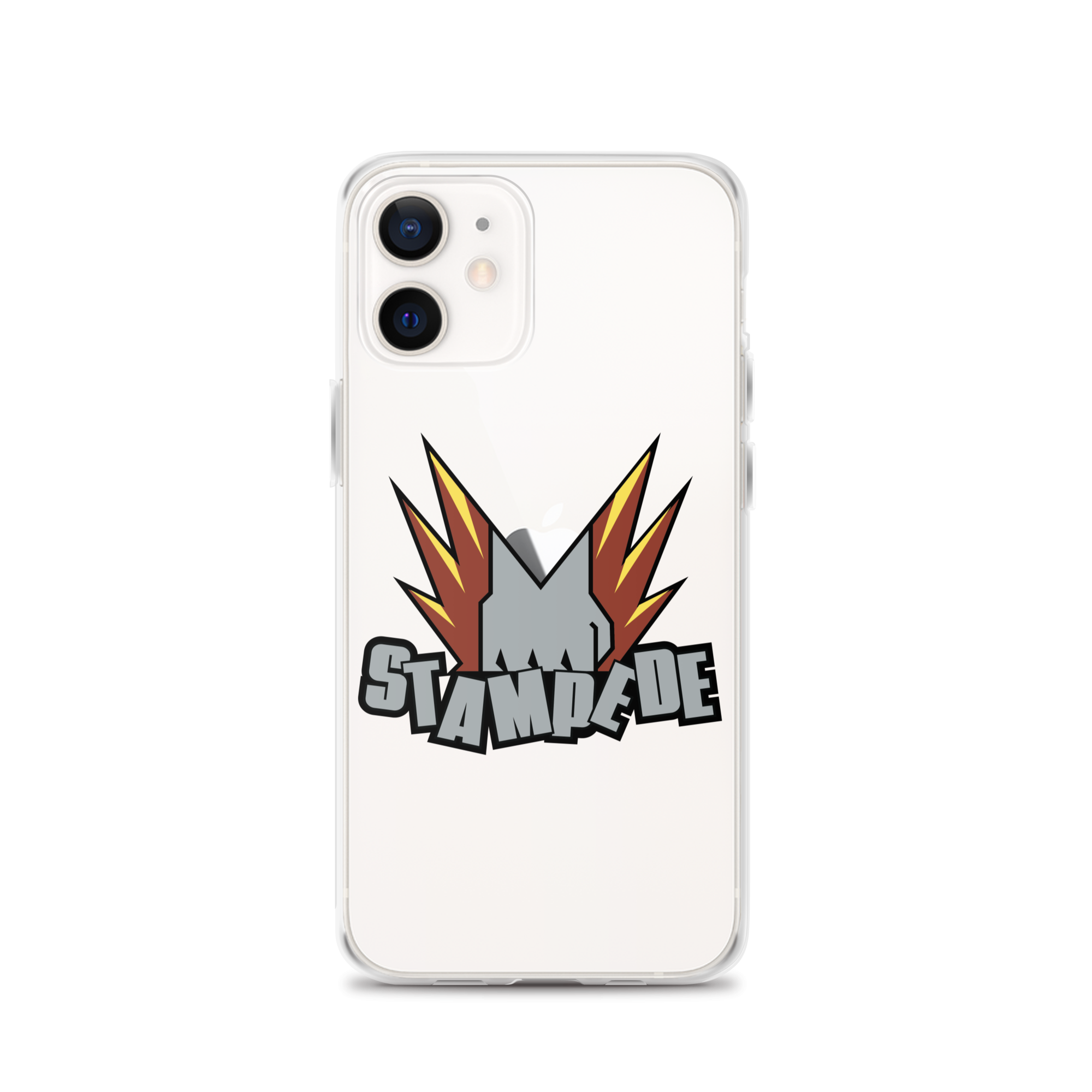 Zoo Jitsu Fighters Stampede iPhone Clear Case - Durable Protective Cover for iPhone 11/12/13/14/15 Pro Max - Slim Shockproof Phone Case for Everyday Use, Travel & Outdoor Activities