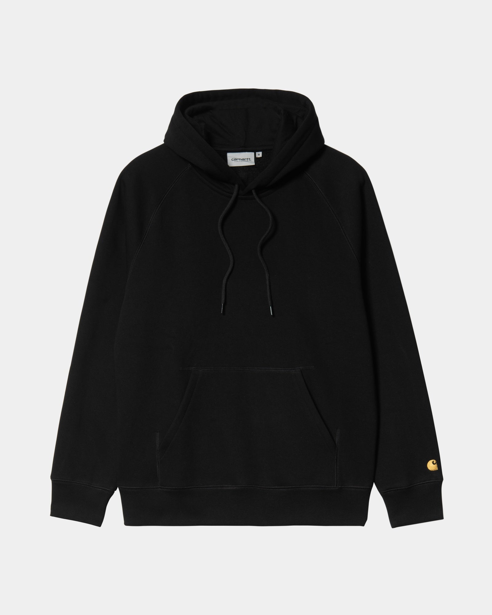 Men's Black Hooded Chase Sweatshirt - Soft Cotton Pullover Hoodie for Casual Wear, Street Style & Outdoor Activities